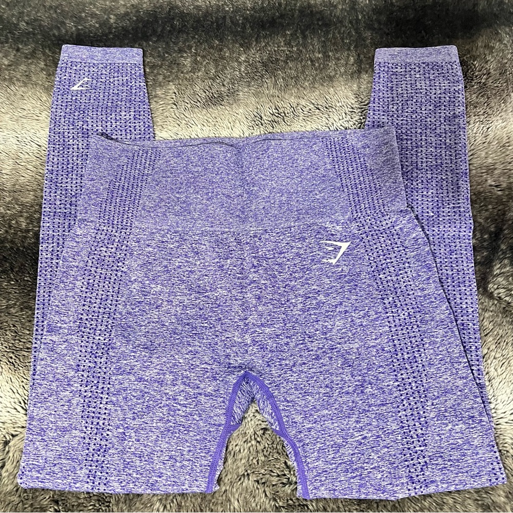 Lavender Gym Shark Leggings